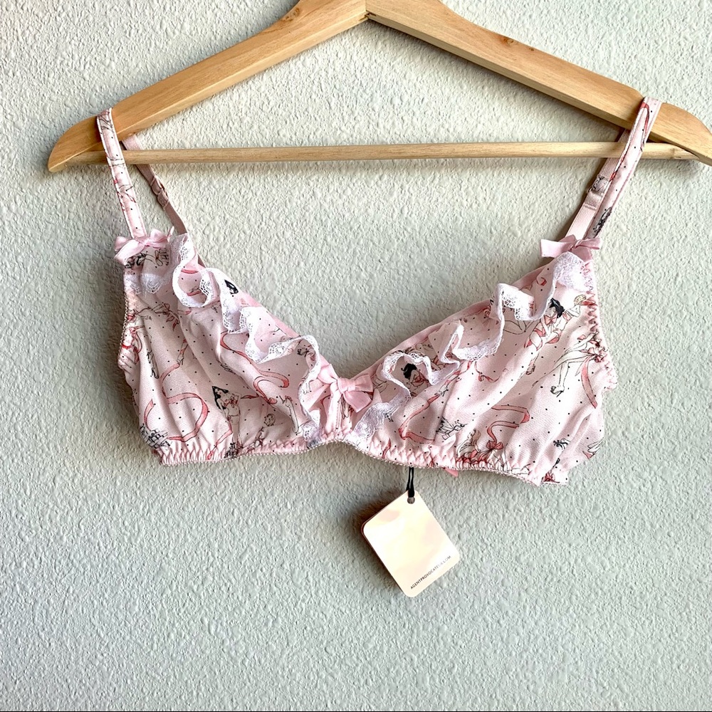 Agent Provocateur Cinta Soft Cup Bra Pink